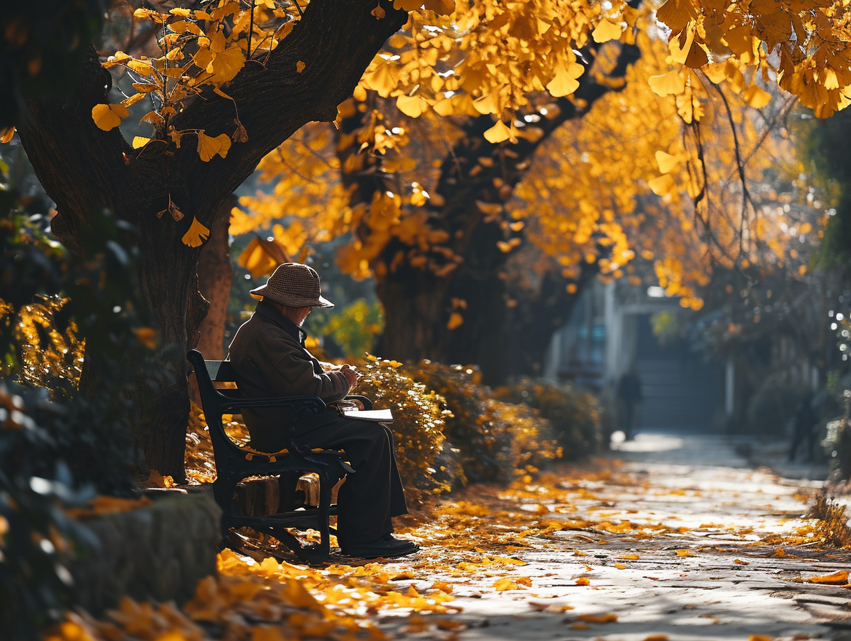 feuille ginkgo