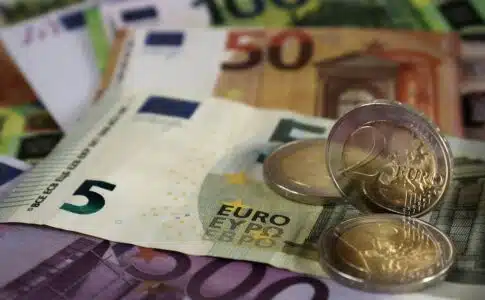 billets et pièces d'euros