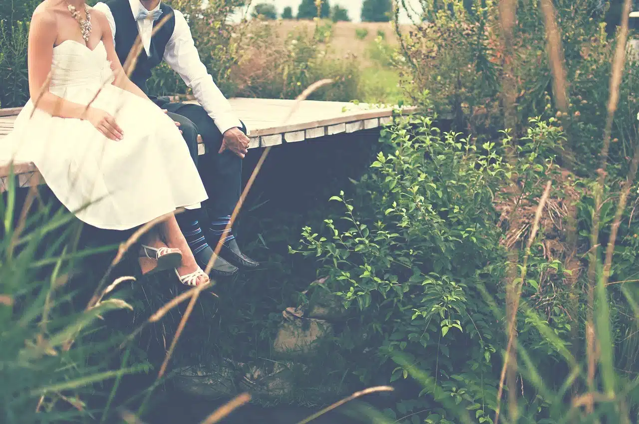 un couple de mariés