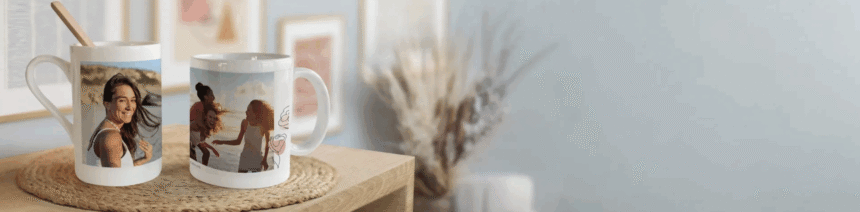 Mug personnalisé avec une photo et un design unique